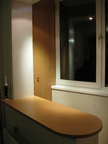 Переоборудования балкона или лоджии в кабинет